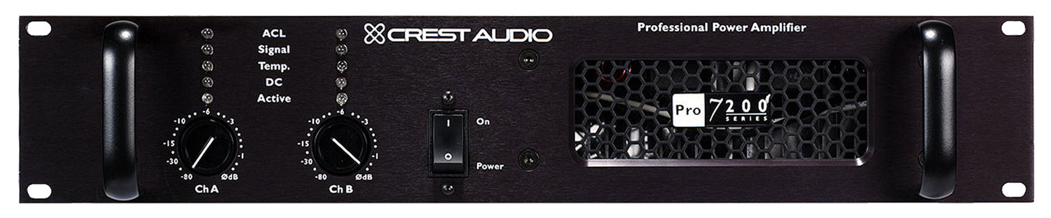 Image result for crest audio pro 7200