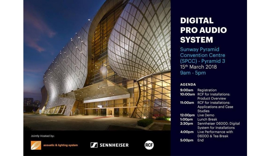 Digital Pro Audio System – Acoustic & Lighting System I Professional ...